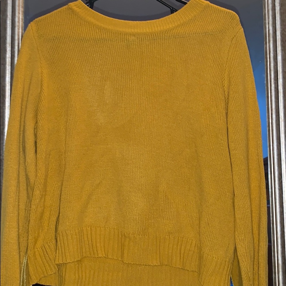 Yellowish sweater